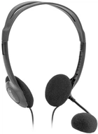 Провідні навушники з мікрофоном гарнітура Defender Aura HN-102 2 х 3.5mm jack Black