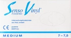 Перчатки защитные виниловые Vinyl Senso без пудры нестерильные A.Q.L 1.5 размер M 7-7.5 100 шт (9007396000264) - изображение 2