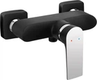 Смеситель-кран для душа FERRO Algeo Square Black BAQ7BLC
