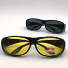 Антиблікові окуляри 2в1 нічні і денні HD Vision WrapArounds - зображення 3