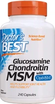 Натуральная добавка Doctor's Best OptiMSM Глюкозамин & Хондроитин & МСМ Капсулы