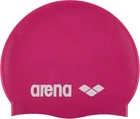 Шапка для плавания Arena CLASSIC SILICONE Фуксия, Белый Уни OSFM (91662-091)