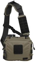 Сумка 5.11 Tactical тактична для прихованого носіння зброї 5.11 2-Banger Bag 56180 [236] OD Trail 3 л (2000980330355) - зображення 1