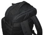 Тактический туристический супер-крепкий рюкзак трансформер 45-65 литров чёрный Кордура POLY 900 ден 5.15.b с поясным ремнем - изображение 6