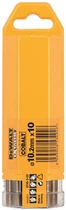 Набор сверл по металлу DeWalt HSS-CO кобальтовые 10.2 мм 10 шт (DT4943)