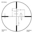 Прицел оптический Barska Level 6-24x56 (IR MOA R/G) + Rings - изображение 4