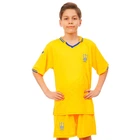 Форма футбольная детская SP- УКРАИНА 2019 CO-8173 (PL, р-р XL-30, рост 155-165см, желтый) (CO-8173_XL-30,_роста_155-165)