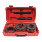 Набір плашок 2 шт для нарізання різьби 1 1/2"; 2" INTERTOOL SD-8002