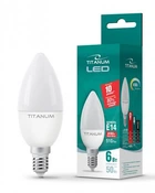 LED лампа TITANUM C37 6W E14 4100K 220V (ТL-C37-06144)