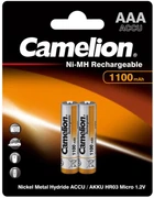 Аккумулятор Camelion R03-2BL 1100 мАч Ni-MH (NH-AAA1100BP2)