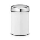 Відро для сміття настінне Brabantia Touch Bin 3 л (біле)