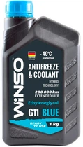 Антифриз Winso Blue G11 -40 °С 1 кг Синий (880980)
