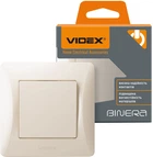 1-клавішний вимикач VIDEX Binera Кремовий (VF-BNSW1-CR)