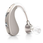 Универсальный слуховой аппарат Medica-Plus sound control 5.0 Цифровой заушный усилитель слуха с регулятором громкости OriginalСерый - изображение 1