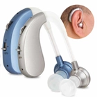 Универсальный слуховой аппарат Medica-Plus sound control 5.0 Цифровой заушный усилитель слуха с регулятором громкости OriginalСерый - изображение 5
