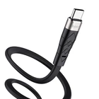 Кабель Hoco Type-C Angel silicone charging data cable X53 |1m, 3A| black