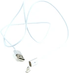 Кабель Cablexpert USB - MicroUSB 1 м White (CC-USB2-AMmUMM-1M)