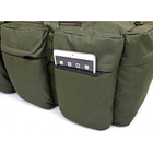 Сумка-рюкзак тактична містка MHZ xs-90l3, 90 л. для подорожей і походів Оливковий - зображення 6