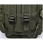 Сумка-рюкзак тактична містка MHZ xs-90l3, 90 л. для подорожей і походів Оливковий - зображення 9