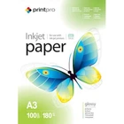 Фотобумага PrintPro A3 (PGE180100A3)