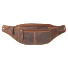 Поясна шкіряна сумка Visconti Bumbag Large Oil Tan (721 OIL TAN)