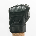 Тактические перчатки митенки с открытми пальцами и усиленным протектором косточек Mechanix (18171/1) Черный - изображение 5