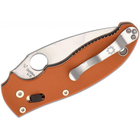 Нож Spyderco Manix 2 Sprint Run REX 45 Orange (C101GPBORE2) - изображение 3