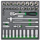 Набор инструмента Toptul 1/2" 39 предметов (GEC3901)