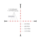 Оптичний приціл Hawke Vantage IR 4-12x50 (Mil Dot R/G) (14250) - зображення 3
