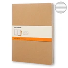 3 блокноти Moleskine Cahier великих бежевих 8055002851473
