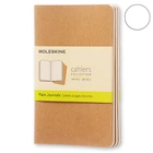 3 блокноти Moleskine Cahier маленьких бежевих 9788883704949