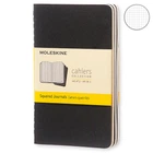3 блокнот Moleskine Cahier маленьких чорних QP312