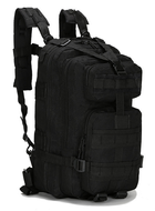 Тактический штурмовой военный городской рюкзак B02 RealTactic 20-25 литров Черный - изображение 1