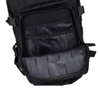 Тактичний, міської, штурмової,військовий рюкзак ForTactic 30-35 літрів Чорний - зображення 3