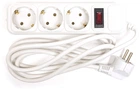 Сетевой фильтр PowerPlant 1.8 м 3 розетки (PPSA10M18S3B)
