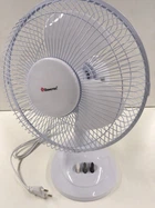Настільний вентилятор Domotec MS-1624 потужність 72 спиці 30W Білий (1624MSFN) CLS55
