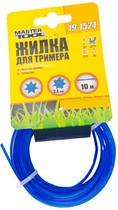 Волосінь для тримера Mastertool 2.4 мм 10 м "семикутник" (19-1524)