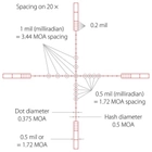 Оптический прицел Hawke Sidewinder 8-32x56 SF (20x 1/2 Mil Dot IR) (925710) - изображение 6