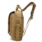Сумка-рюкзак тактическая Tactic Bag A28 30 л Песочный - изображение 2