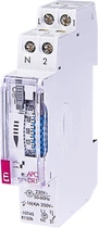 Таймер суточный с резервом хода ETI APC-DR1 230V 16A AC1 2472002 на DIN рейку (реле времени с сменным аккумулятором)