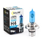 Галогенова лампа Solar H4 12V 60/55W P43t-38 StarBlue 4200K (1244)