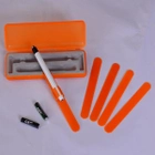 Ліхтарик діагностичний медичний з тримачем для шпателів та набором пластикових шпателів Surgiwell OT02 (mpm_00032) - зображення 1