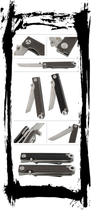 Нож складной StatGear Pocket Samurai Серый (PKT-AL-GRY) - изображение 5
