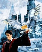 Картина по номерам Babylon Гарри Поттер Письмо из Хогвартса, 40 х 50 см (VP1118)
