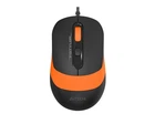 Компьютерная мышка A4tech Fstyler FM10S 1600dpi, USB, безшумнаz Orange