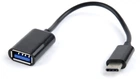 Кабель Cablexpert OTG USB 2.0 A-мама/Type-C 0.2 м (AB-OTG-CMAF2-01)