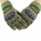 Тактичні рукавиці Oakley закриті Хакі L - зображення 2