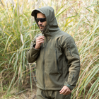 Тактична куртка / вітровка Pave Hawk Softshell olive XL - зображення 7