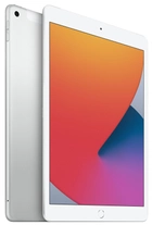 Планшет Apple iPad 10.2" Wi-Fi + Cellular 128GB Silver 2020 (MYMM2RK/A) - изображение 3