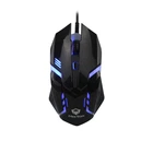 Миша з усуненням гри Meetion підсвічування ігрової миші RGB MT-M371, чорний